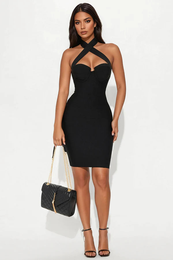 Bella Bandage Midi Dress