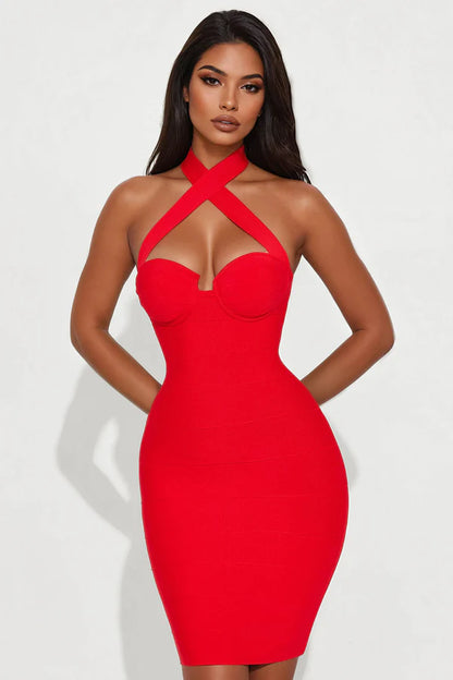 Bella Bandage Midi Dress