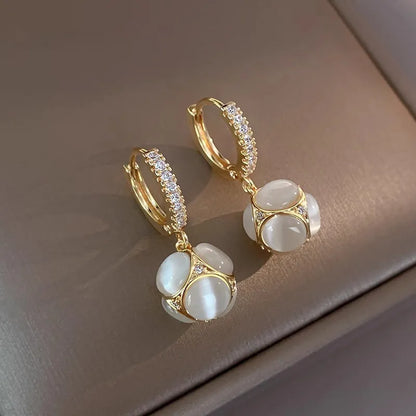 Celeste Opal Glow Earrings