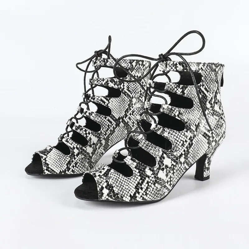 Luna Lace-Up Dance Shoes
