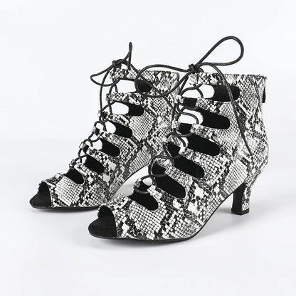 Luna Lace-Up Dance Shoes