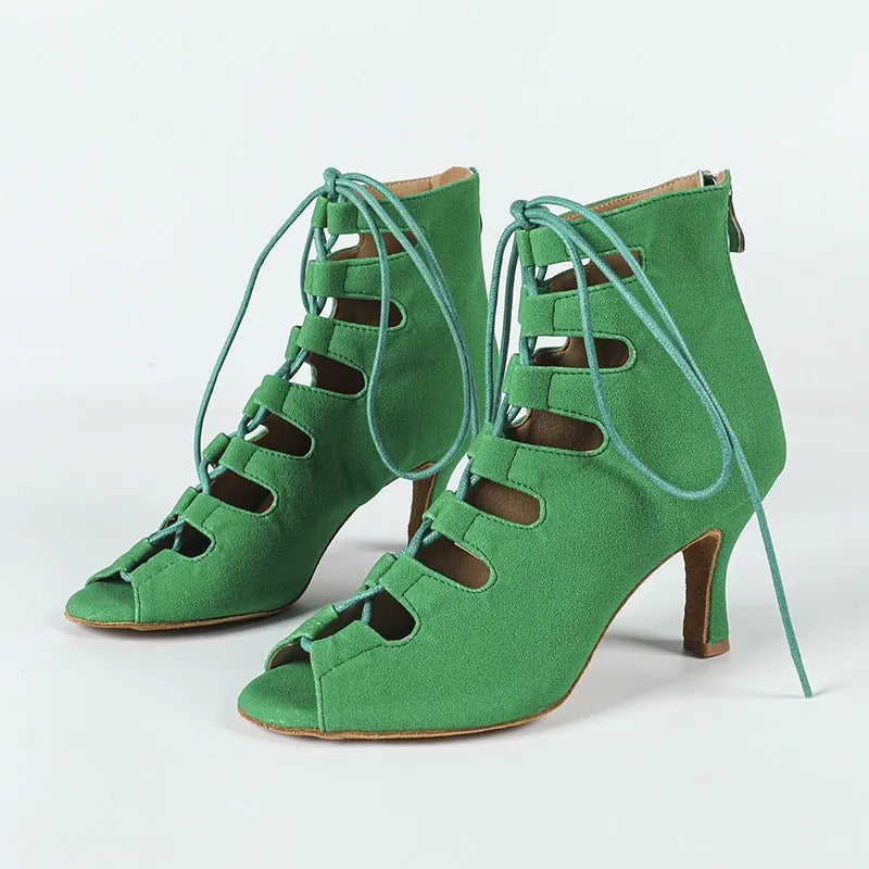 Luna Lace-Up Dance Shoes