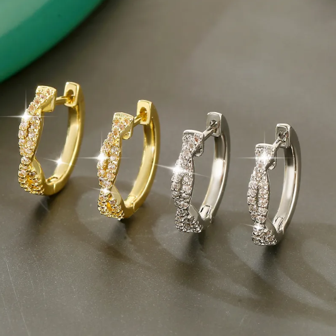 Elegant Braided Earrings