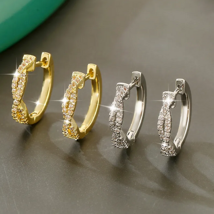 Elegant Braided Earrings