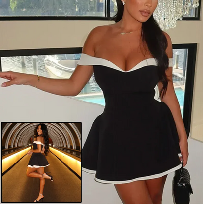 Ruched Mini Dress