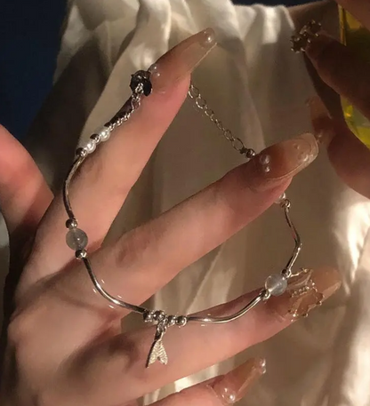Pearl Fishtail Bracelet