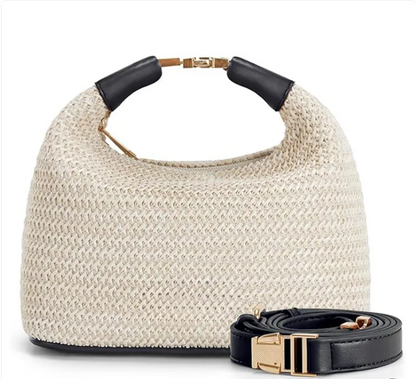 Straw Shoulder Bag