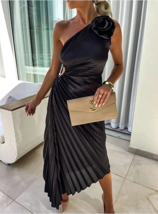 Ins Petaled Dress