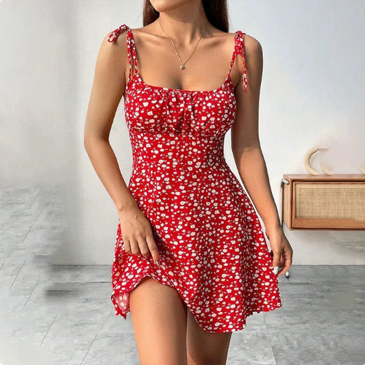 Floral Print Dress Summer