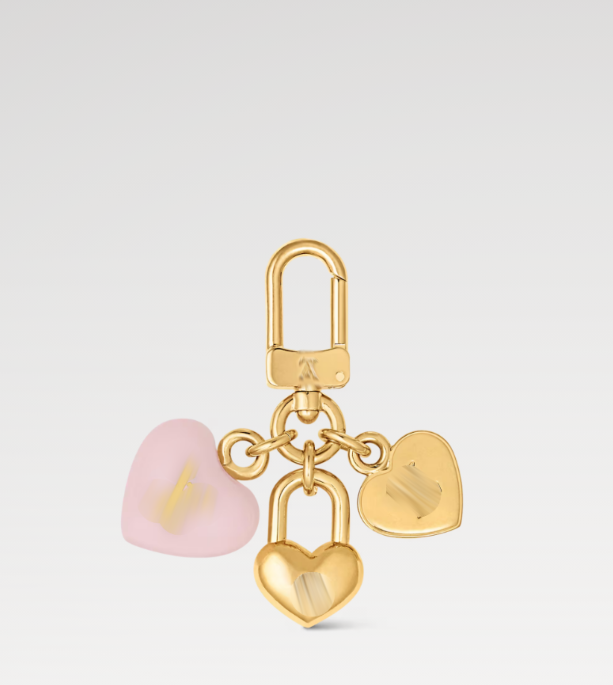 Heart Charms Key Holder