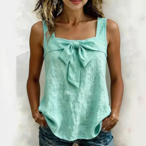 Square-Neck Tank Top