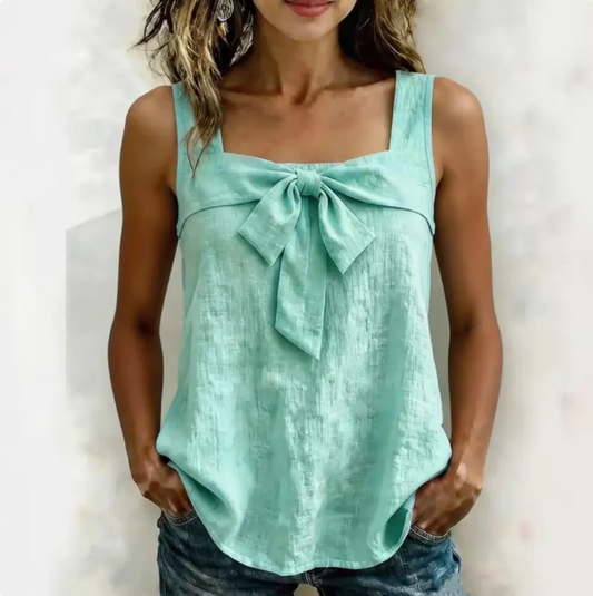 Square-Neck Tank Top