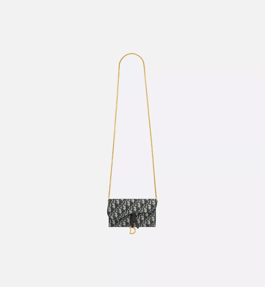 Small Saddle Pouch with Chain