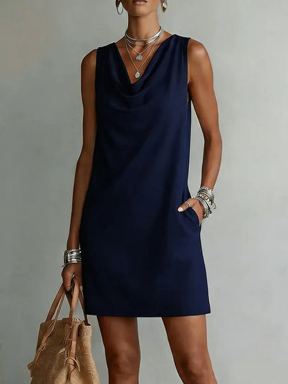 Luna Drape Dress