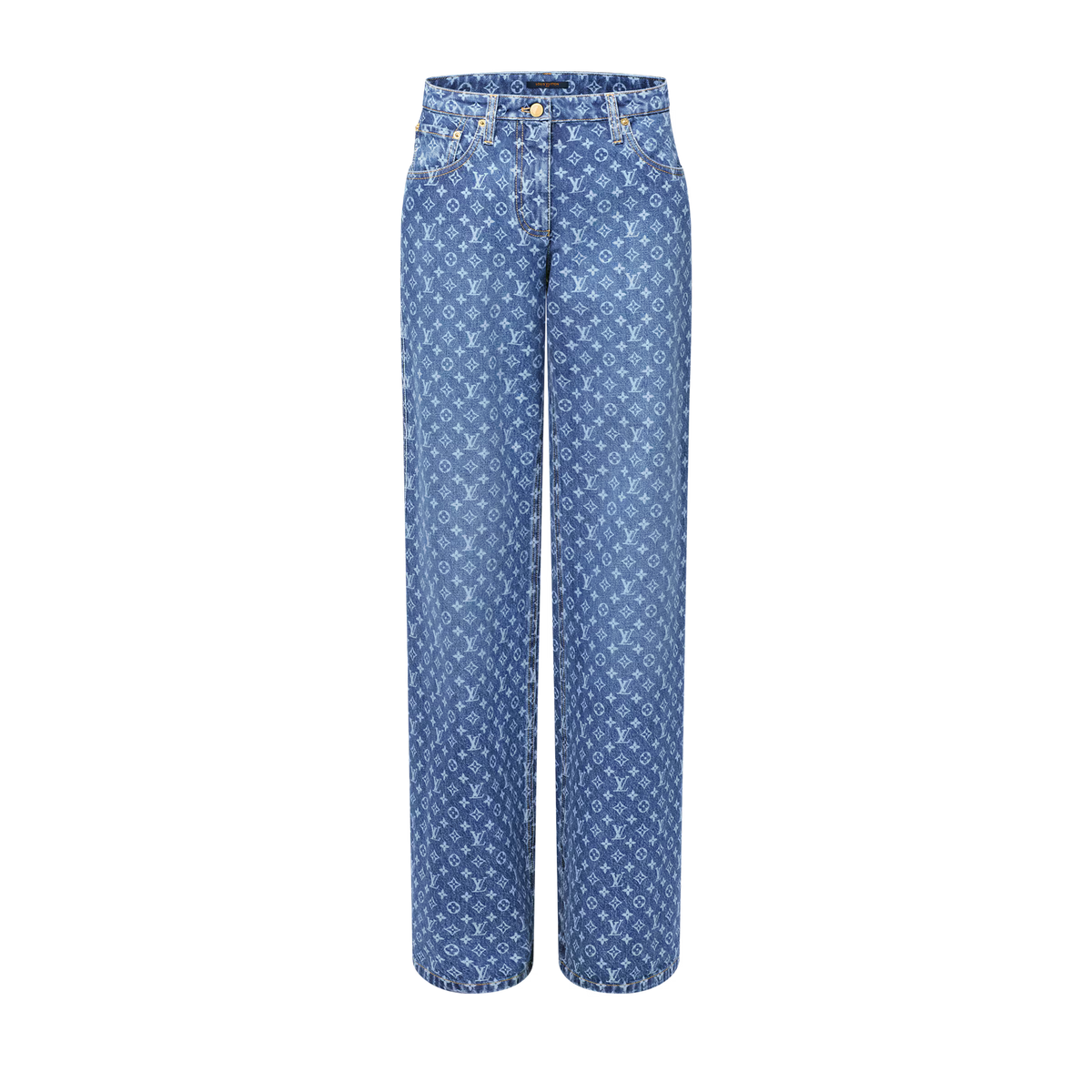 Monogram Flared Jeans