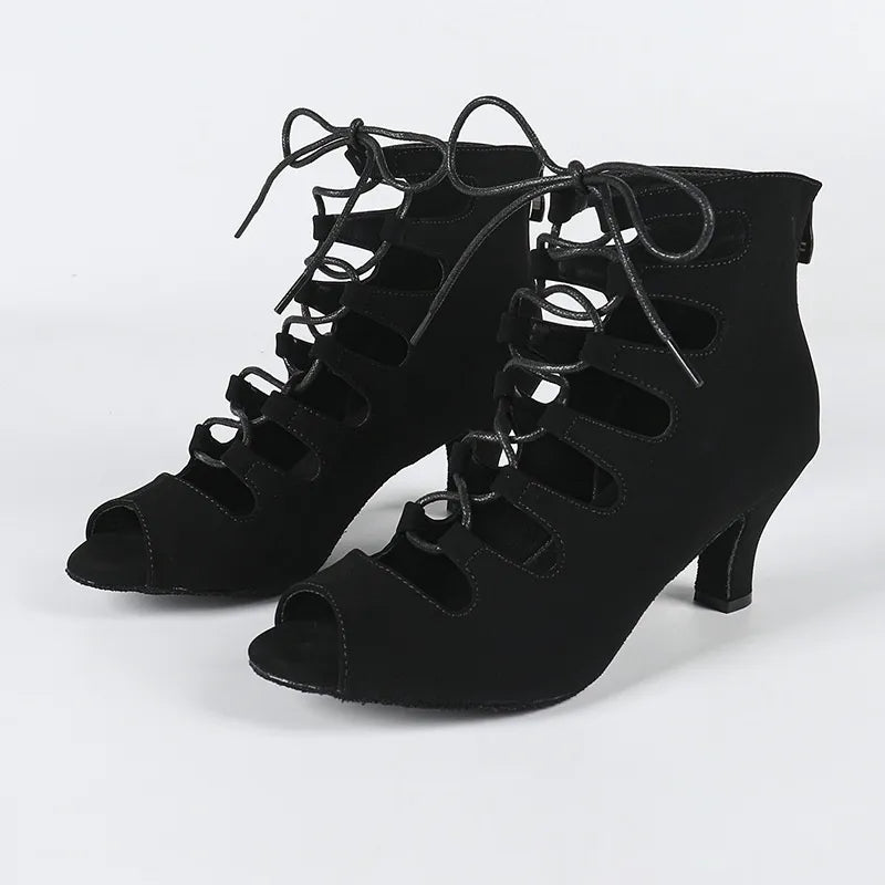 Luna Lace-Up Dance Shoes