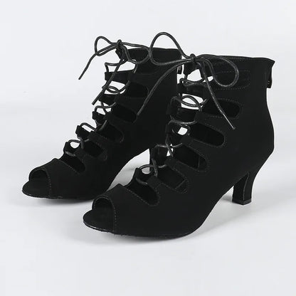 Luna Lace-Up Dance Shoes